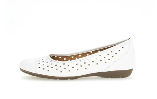 Gabor sportlicher Ballerina weiß S13 24.169.21