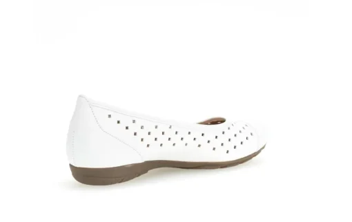 Gabor sportlicher Ballerina weiß S13 24.169.21