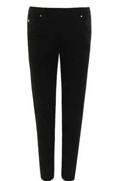 Hajo Schlupfhose Five-Pocket Schwarz 10094/2U