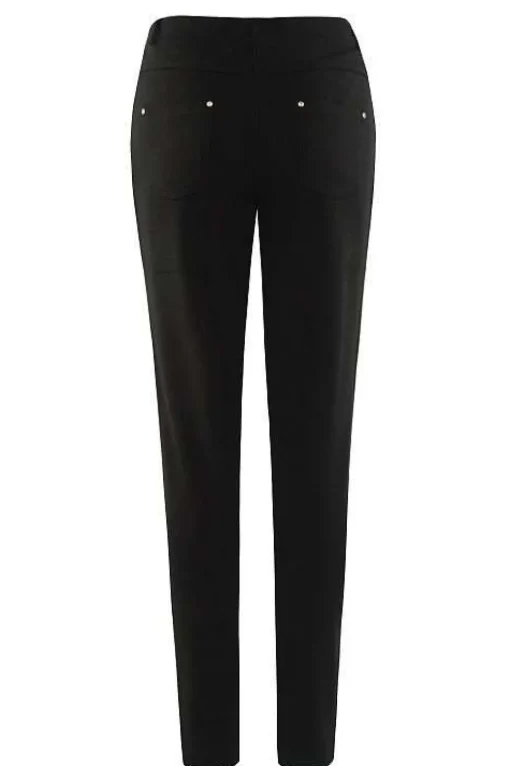 Hajo Schlupfhose Five-Pocket Schwarz 10094/2U
