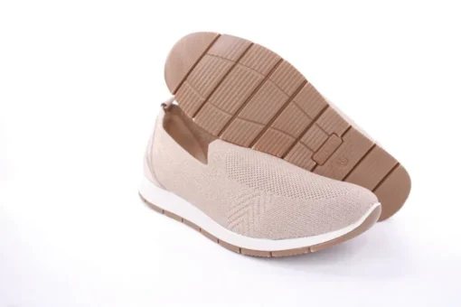 IMAC Damen Slipper Schlupfschuh beige, schwarz S13 355680