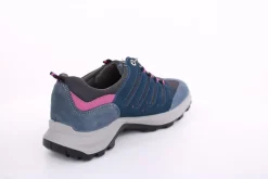 Imac Damen Trekkingschuh Wanderschuh Schnellschnürung Leder/ Mesh blau S13 356740