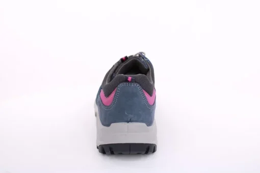 Imac Damen Trekkingschuh Wanderschuh Schnellschnürung Leder/ Mesh blau S13 356740