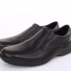 Imac Herren Slipper Schlupfschuh Leder klassisch schwarz S13 350600