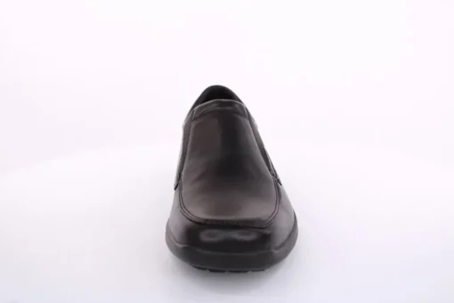 Imac Herren Slipper Schlupfschuh Leder klassisch schwarz S13 350600