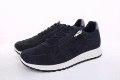 IMAC Herren Sneaker Halbschuh Leder blau S13 352061