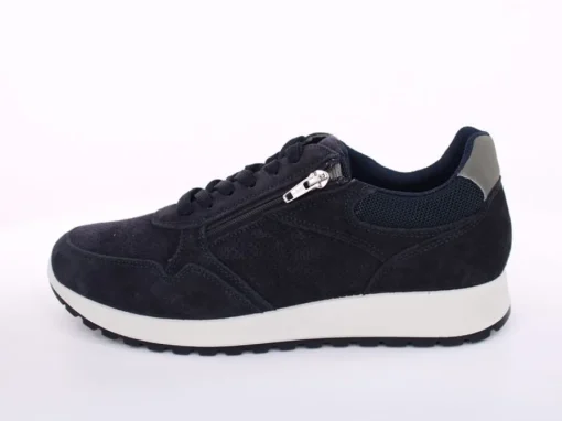IMAC Herren Sneaker Halbschuh Leder blau S13 352061