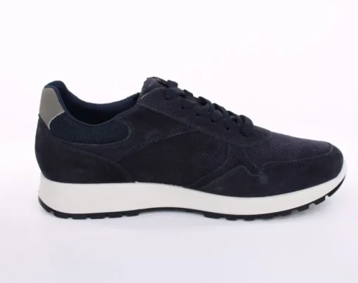 IMAC Herren Sneaker Halbschuh Leder blau S13 352061
