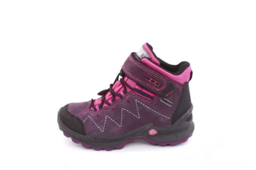 IMAC Kinder Outdoor- Schuh Wander- Schuh Klettverschluss TEX- Membran grau, pink, beige S22 282358