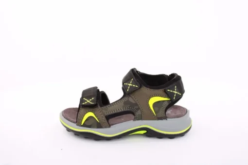 Imac Kindersandale Jungen Trekking Klettverschluss grün  S13 382511