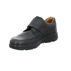 Jomos Halbschuh Slipper Klettverschluss K - Weite schwarz 461406