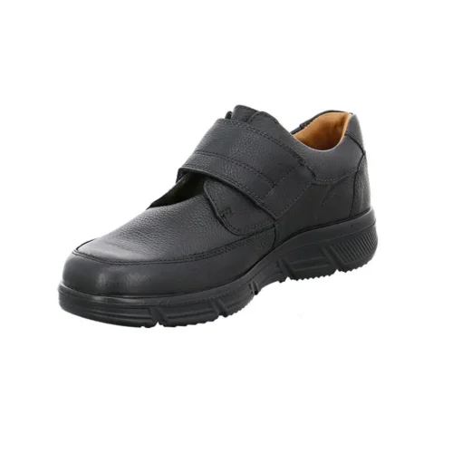 Jomos Halbschuh Slipper Klettverschluss K - Weite schwarz 461406