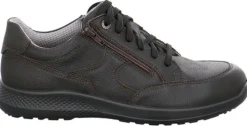 Jomos Herren Schnürhalbschuh Reißverschluss SCHWARZ BRAUN 322424