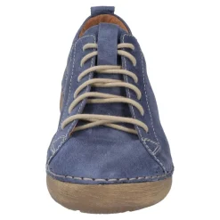 JOSEF SEIBEL Fergey 56 Damen Schnür- Halbschuh Leder blau S12 59656