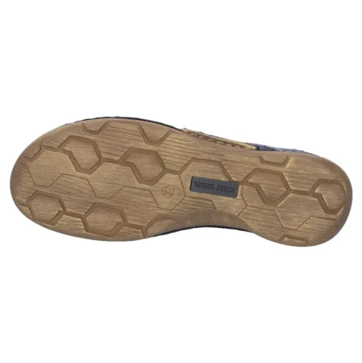 JOSEF SEIBEL Fergey 56 Damen Schnür- Halbschuh Leder blau S12 59656