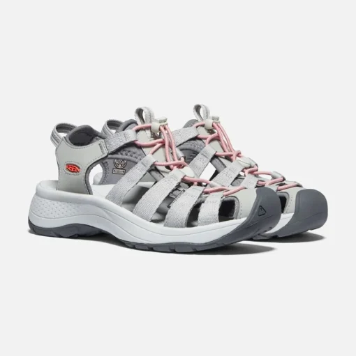 KEEN Astoria West Sandale grau / coral S12 1023589
