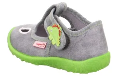 Legero Hausschuh mit Klettverschluss SPOTTY - grau S13  1-009248-2500