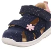 Legero Sandale mit Klettverschluss BUMBLEBEE - blau/rosa S13  1-000388-8000