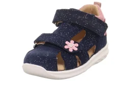 Legero Sandale mit Klettverschluss BUMBLEBEE - blau/rosa S13  1-000388-8000