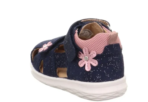 Legero Sandale mit Klettverschluss BUMBLEBEE - blau/rosa S13  1-000388-8000