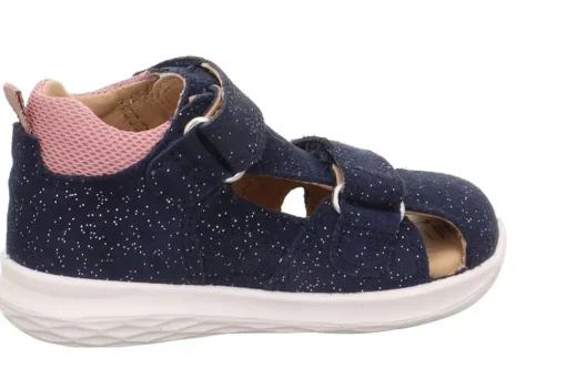Legero Sandale mit Klettverschluss BUMBLEBEE - blau/rosa S13  1-000388-8000