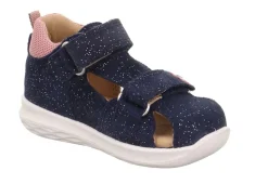 Legero Sandale mit Klettverschluss BUMBLEBEE - blau/rosa S13  1-000388-8000