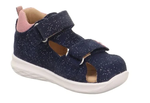 Legero Sandale mit Klettverschluss BUMBLEBEE - blau/rosa S13  1-000388-8000