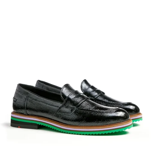 Lloyd Damen Slipper UMI Glanzleder schwarz S13 13-827-40
