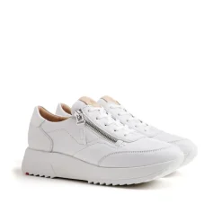 Lloyd Damen Sneaker Low Top Glattleder EXTRALIGHT WEIß 11-775-01