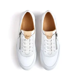 Lloyd Damen Sneaker Low Top Glattleder EXTRALIGHT WEIß 11-775-01