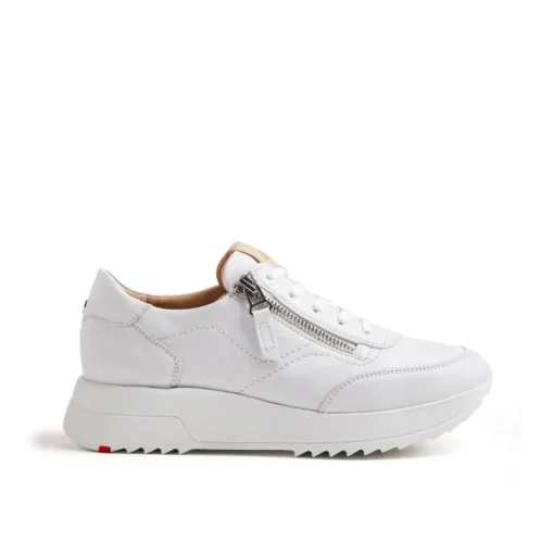 Lloyd Damen Sneaker Low Top Glattleder EXTRALIGHT WEIß 11-775-01