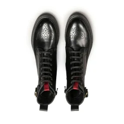 Lloyd Damen Stiefelette Schnürung Leder SCHWARZ 24-291-00