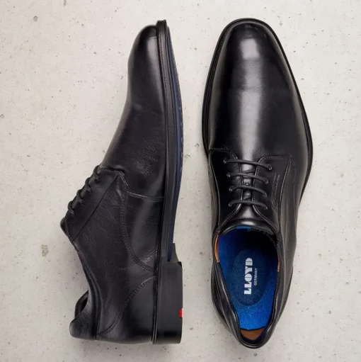 Lloyd Derby Schnürschuh MOLTO Glattleder schwarz S13 11-153-10
