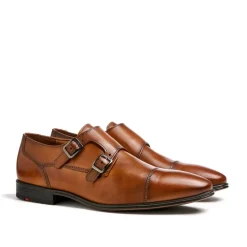 Lloyd Doppelmonk MAILAND Glattleder cognac S13 10-137-02