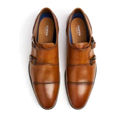 Lloyd Doppelmonk MAILAND Glattleder cognac S13 10-137-02