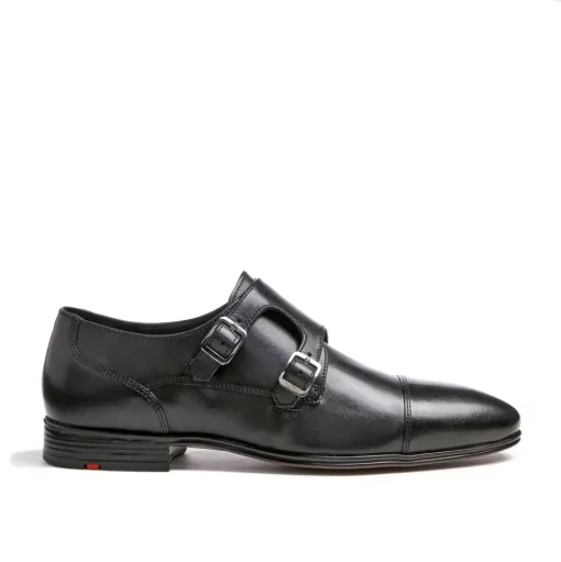 Lloyd Doppelmonk MAILAND schwarz Leder S14 10-137-00