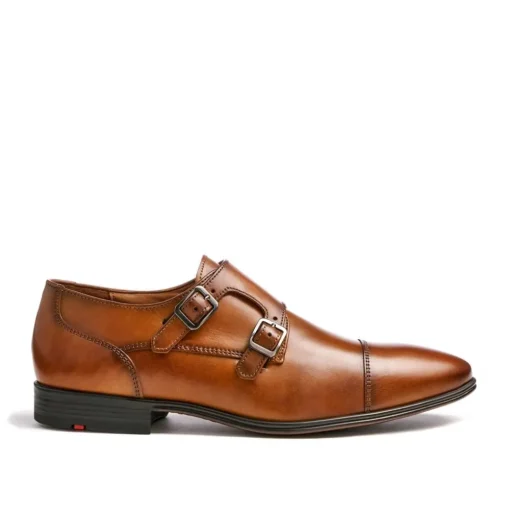 Lloyd Doppelmonk MAILAND Glattleder cognac S13 10-137-02