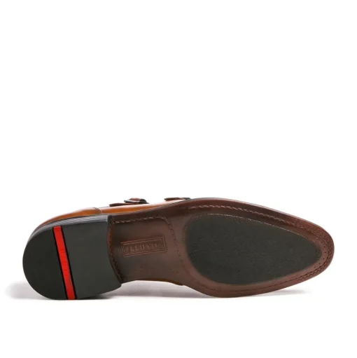 Lloyd Doppelmonk MAILAND Glattleder cognac S13 10-137-02