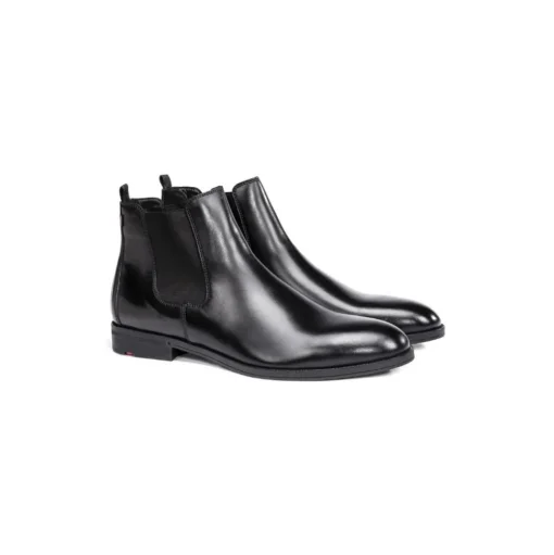 Lloyd Herren FAUSTO Chelsea Boot Leder SCHWARZ 14-162-00