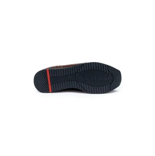 Lloyd Herren Sneaker EDITTA Schnürung Leder Variofootbed DUNKELBRAUN 24-903-04