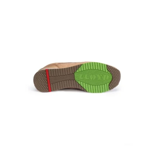 Lloyd Herren Sneaker EGILIO Leder Variofootbed BRAUN/GRÜN 14-418-11