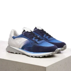 LLOYD Sneaker AMARO Leder weiß-jeans-offwhite 12-027-32