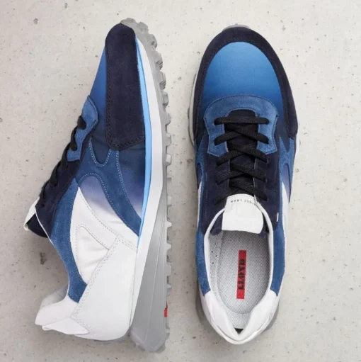 LLOYD Sneaker AMARO Leder weiß-jeans-offwhite 12-027-32