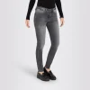 MAC JEANS DREAM SKINNY light anthra used grau S23  0357L26009A