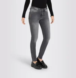 MAC JEANS DREAM SKINNY light anthra used grau S23  0357L26009A