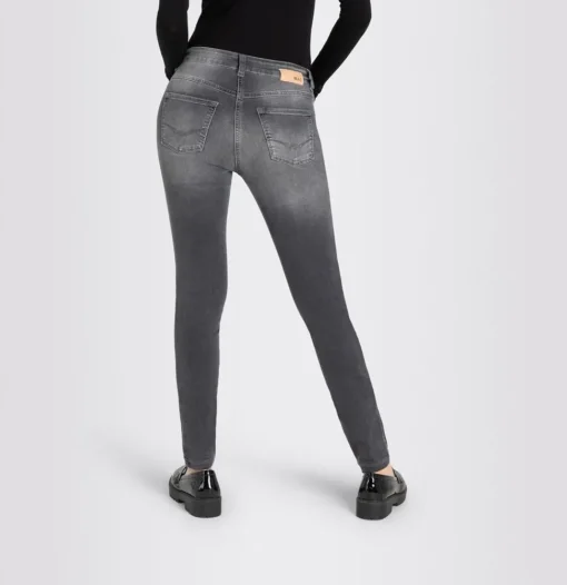 MAC JEANS DREAM SKINNY light anthra used grau S23  0357L26009A