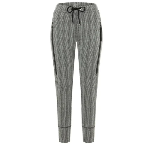 MAC JEANS- FUTURE 2.0 Jump in Hose Zipper- Details grau S23  0172277300