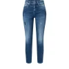 MAC JEANS RICH SLIM Five- Pocket- Style blau S23 038957439A