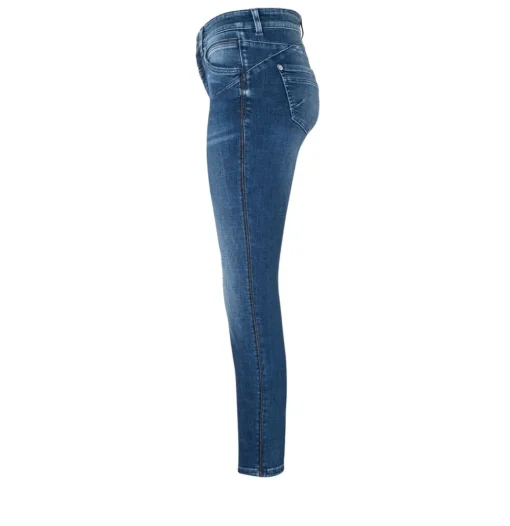 MAC JEANS RICH SLIM Five- Pocket- Style blau S23 038957439A