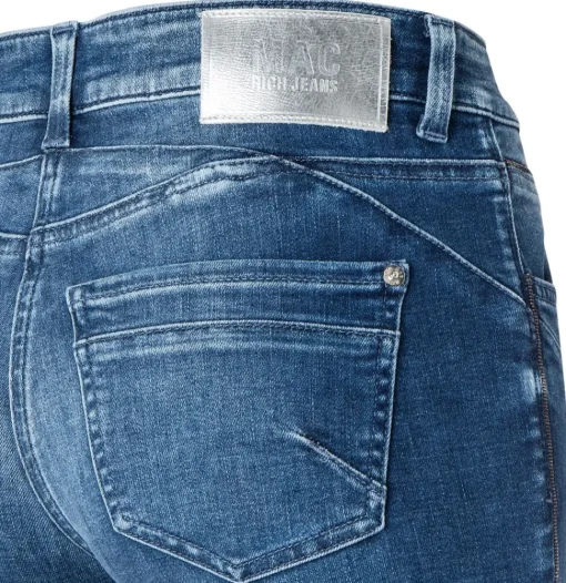 MAC JEANS RICH SLIM Five- Pocket- Style blau S23 038957439A